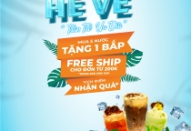 Lắng Nghe Hè Về - Tràn Trề Ưu Đãi Cùng Tea&Pop! Lắng Nghe Hè Về - Tràn Trề Ưu Đãi Cùng Tea&Pop!