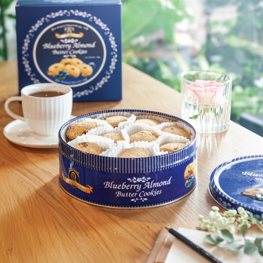 Bánh Quy Bơ Đan Mạch vị  Việt Quất Hạnh Nhân - 400g