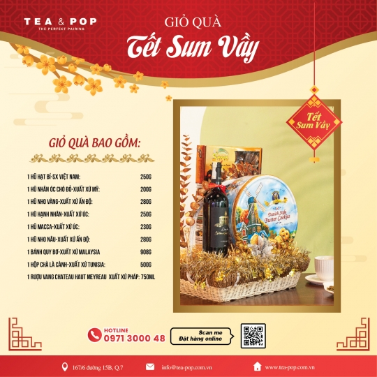 Giỏ quà Tết Sum Vầy