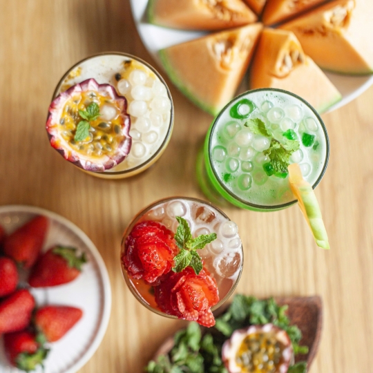 Kombucha Dưa lưới