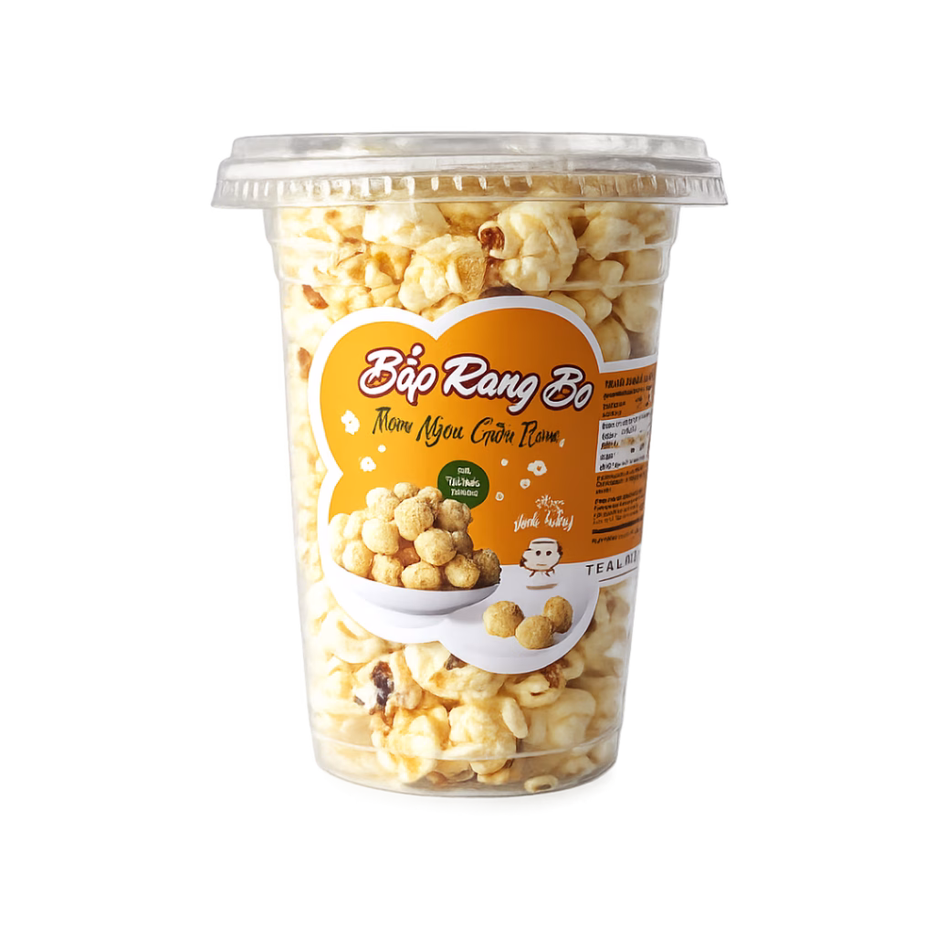 Ly Bắp Rang Bơ Vị Truyền Thống 80g | Tea & Pop