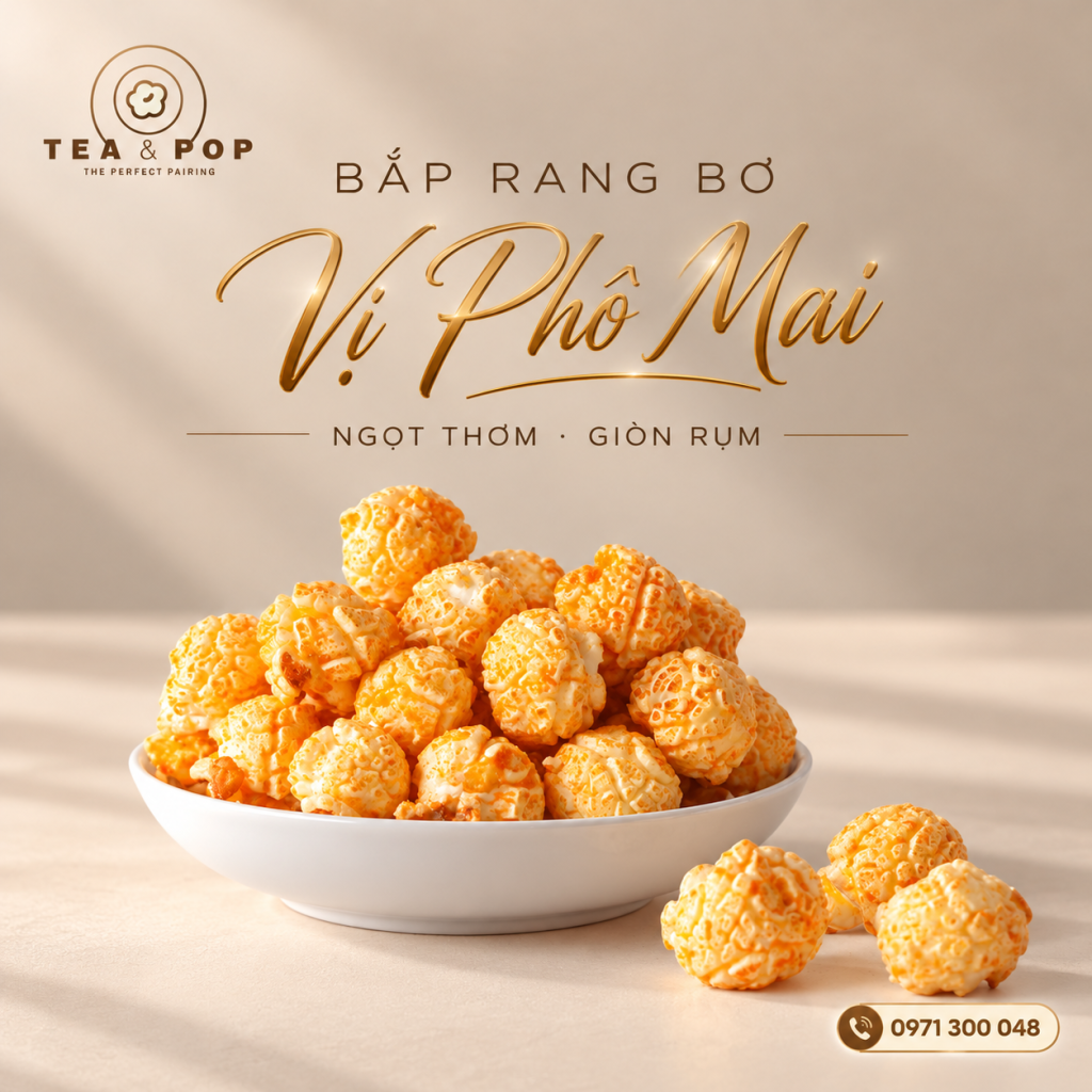 Bắp Rang Bơ Vị Phô Mai Cao Cấp