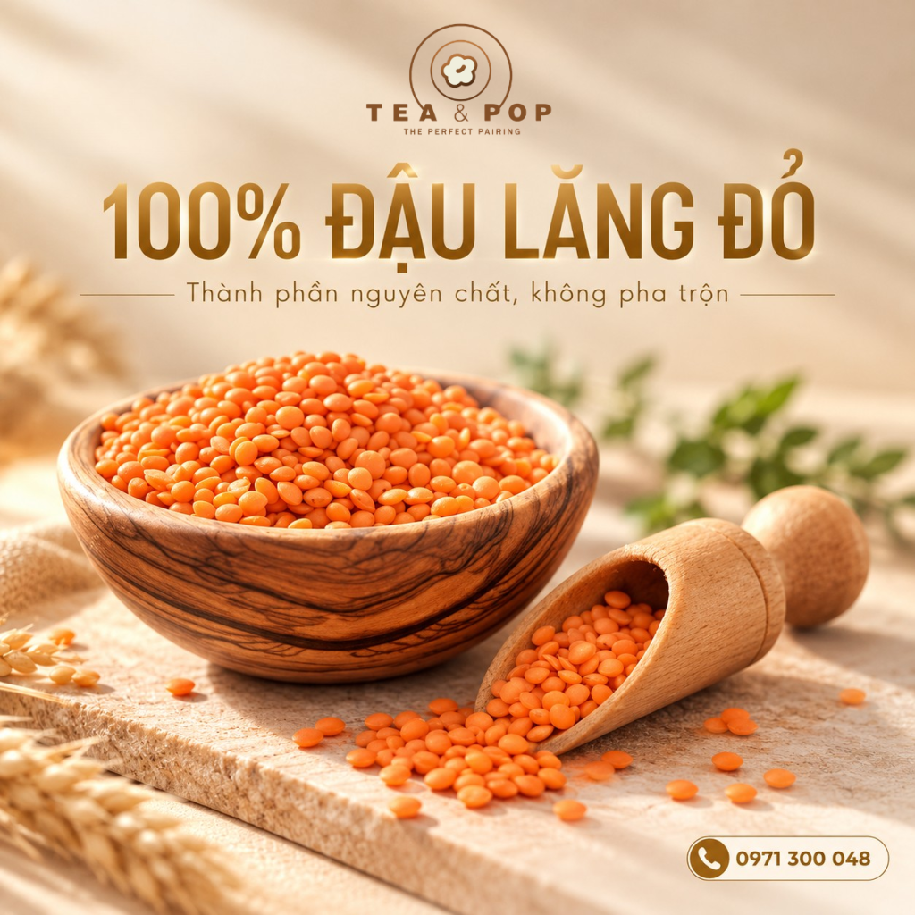 Đậu Lăng Đỏ Nguyên Chất Cao Cấp