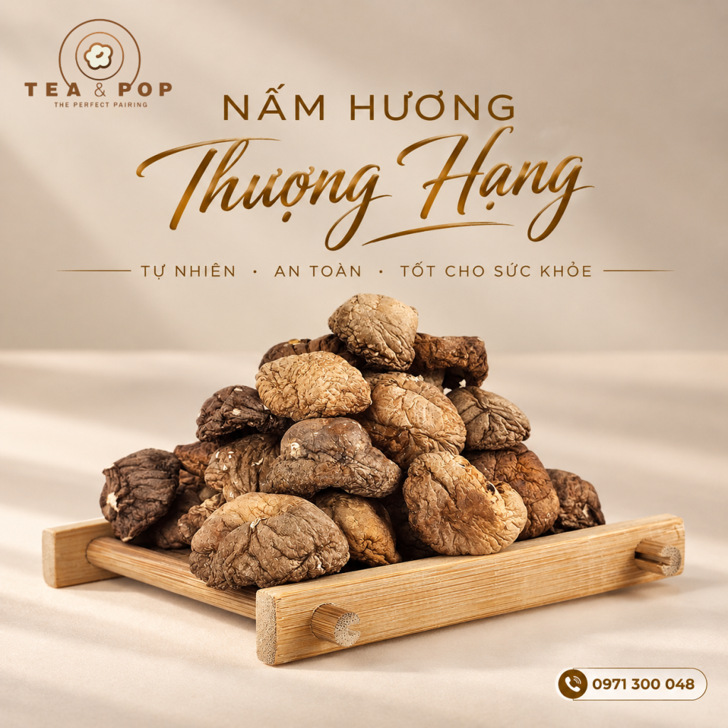 Nấm Hương Thượng Hạng Tự Nhiên