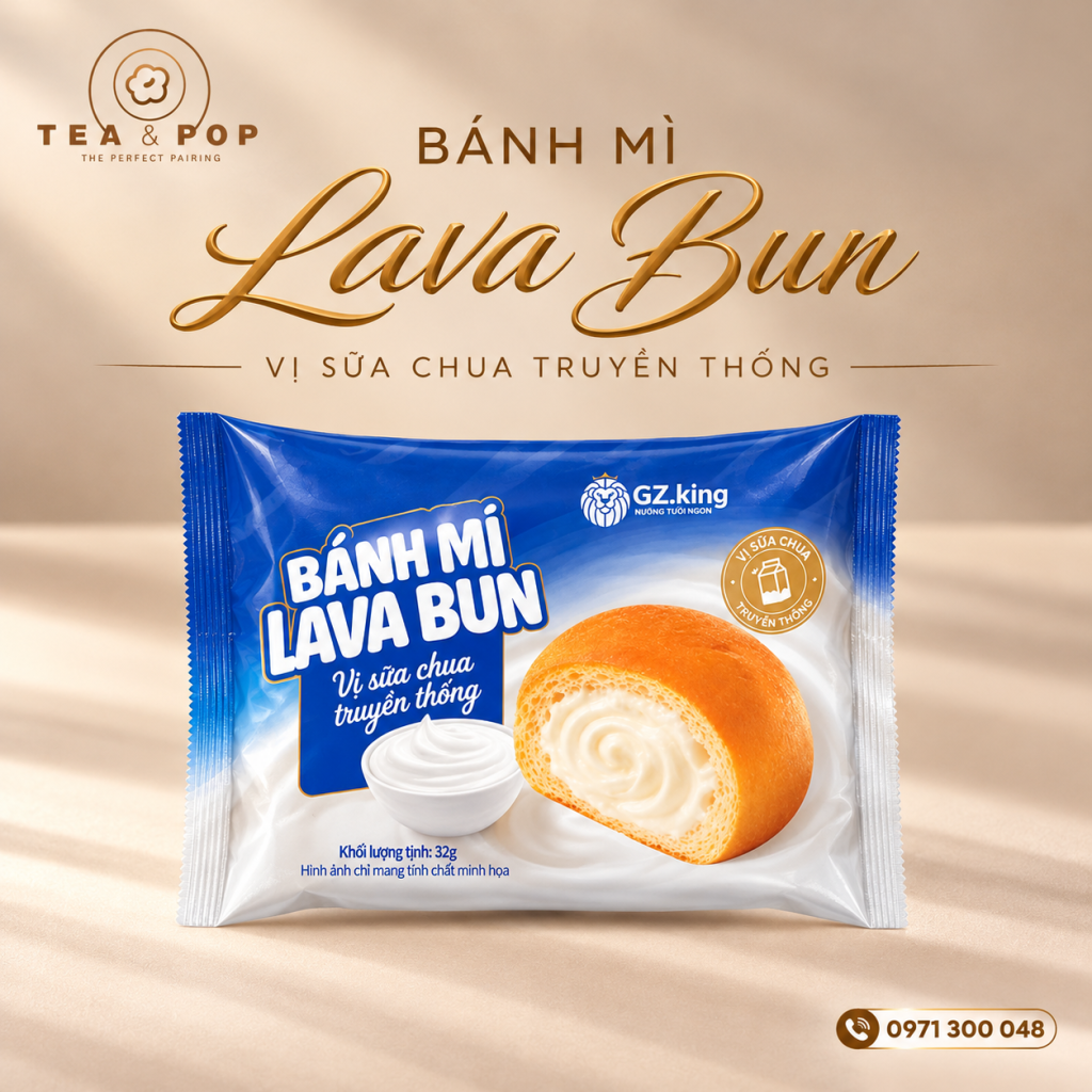 Quảng cáo Bánh Mì Lava Bun sữa chua