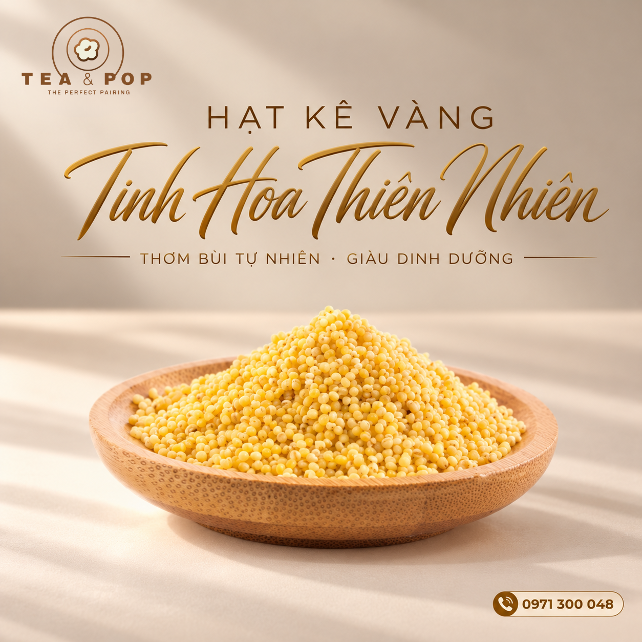 Tinh Hoa Hạt Kê Vàng